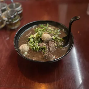 Thai boat noodle