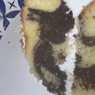 Hair in cake