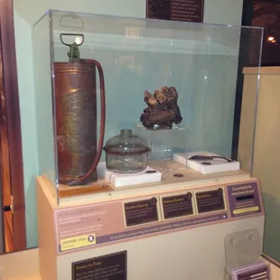 New interactive exhibits.