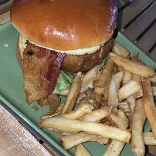 Crab Cake BLT Sandwich w/ Fries