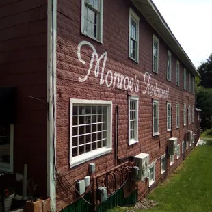 the outside of the building