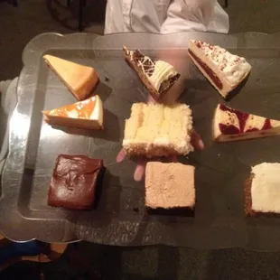 The dessert gets me every time! They have new flavors every time we come.