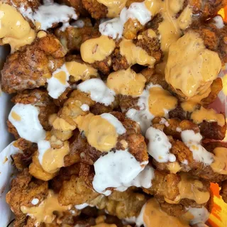 Sloppy Popcorn Chicken