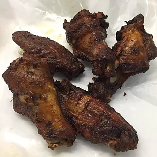 5-pc grilled wings (snack)