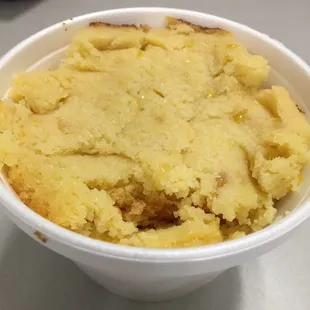 Corn bread soufflé