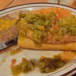 Chimichanga Plate