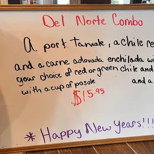 12/30/22 special of the day