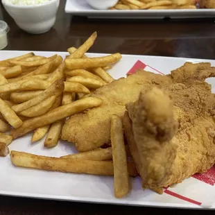 Catfish done perfectly  Our favorite local spot!