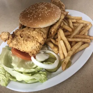 Giant Breaded Tenderloin