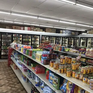 a grocery store aisle