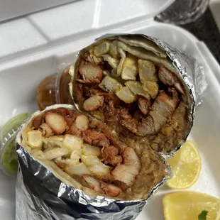 Cali burrito