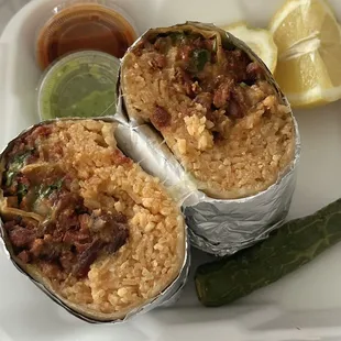 Omg if you love spicy this place is for you!  I get full after a lil bit so several could share one item! Like 3-4 people! Lol