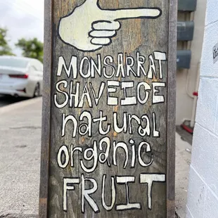 outside
