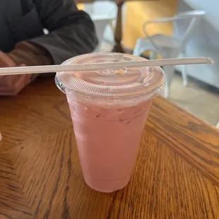 Strawberry horchata
