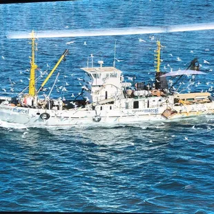 Monsieur Marcel fishing vessel that goes to Santa Barbara and Catalina island, daily!