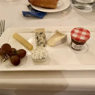 Imported Cheese Plate, also comes with Walnut Bread