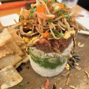 Spicy Tuna Stack