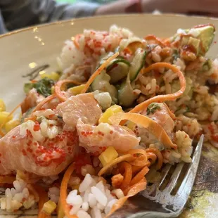 SPICY TOBIKO SALMON