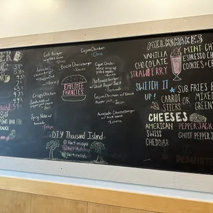 I like the "Employee Favorites" on the menu