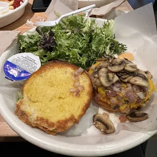 Turkey Mushroom Burger