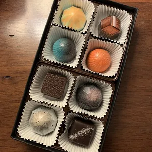 Assorted chocolates