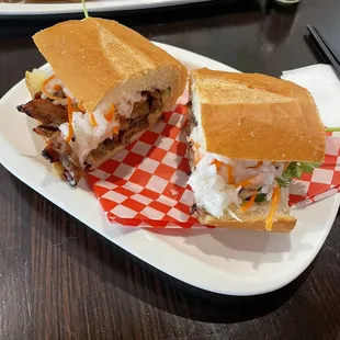Pork banh mi
