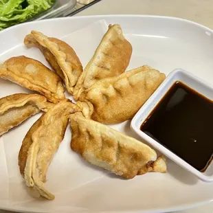 Pork potstickers