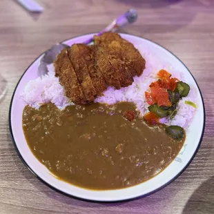 chicken katsu curry