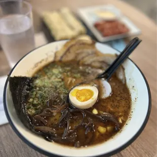 Black Garlic Ramen