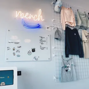 merch &amp; ordering kiosk