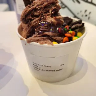 Choco-Lot Shaved Snow