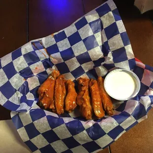 Great wings, before my main meal.