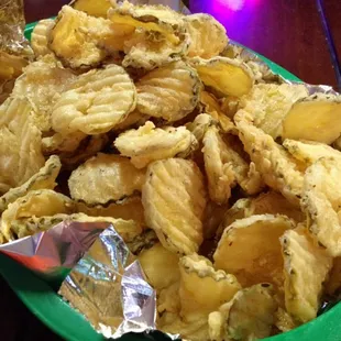 Fried pickles.