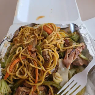 Chicken Yakisoba.