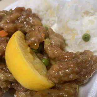 Orange chicken