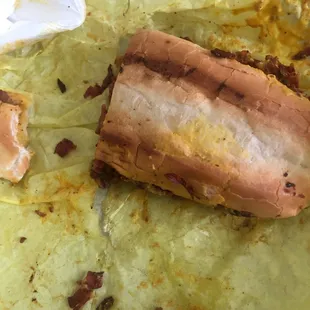 A pastrami sandwich