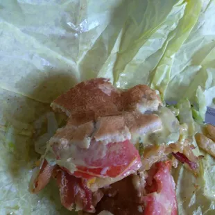 Asked for a toasted burger n a soggy mess