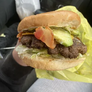 Avocado Bacon Burger
