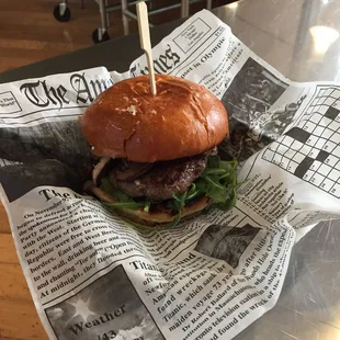Shrooms & Truffles Burger