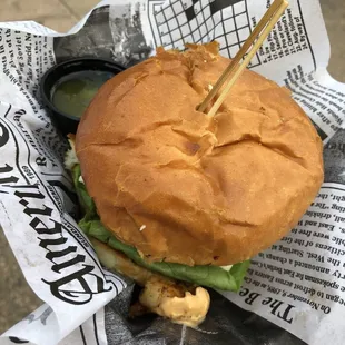 Surf N Turf Burger