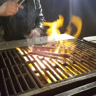 Open Flame Grill