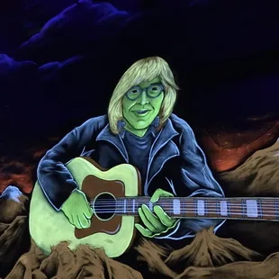 John Denver wall decor