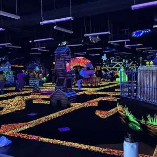 Miniature golf course