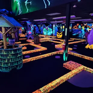 The course - spooky!