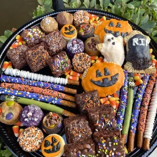 Large Halloween Catering Tray. Made to order. Order min 48 hrs in advance