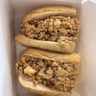 The Jawn- Shrimp and Salmon cheesesteak