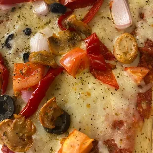 Veggie pizza