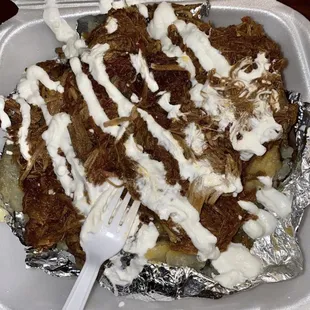 Loaded baked potato...