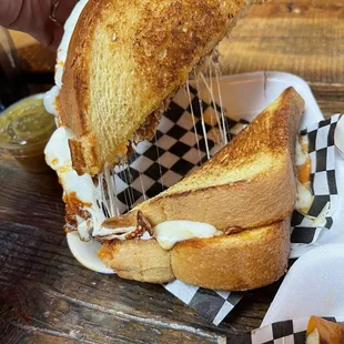 Birria grilled cheese