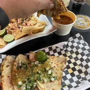 Ugly Birria Quesadilla